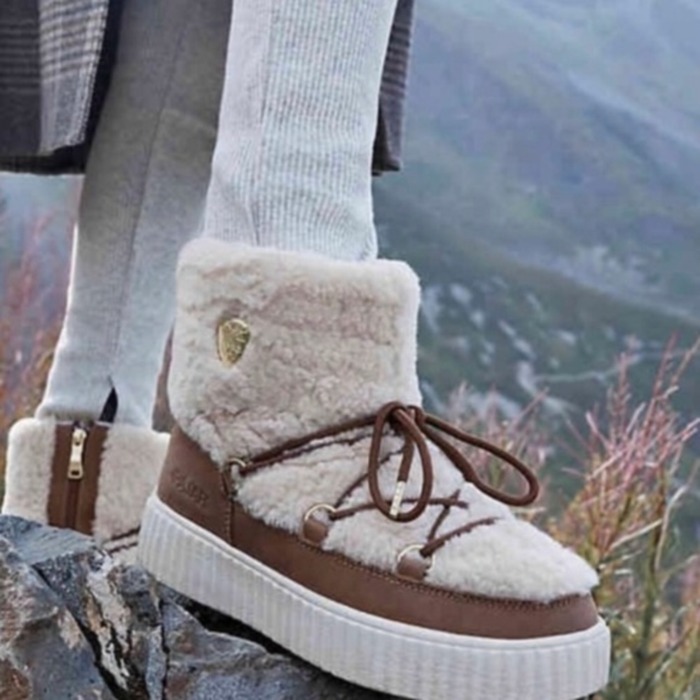 Pajar platform shearling waterproof winter boot ceria church